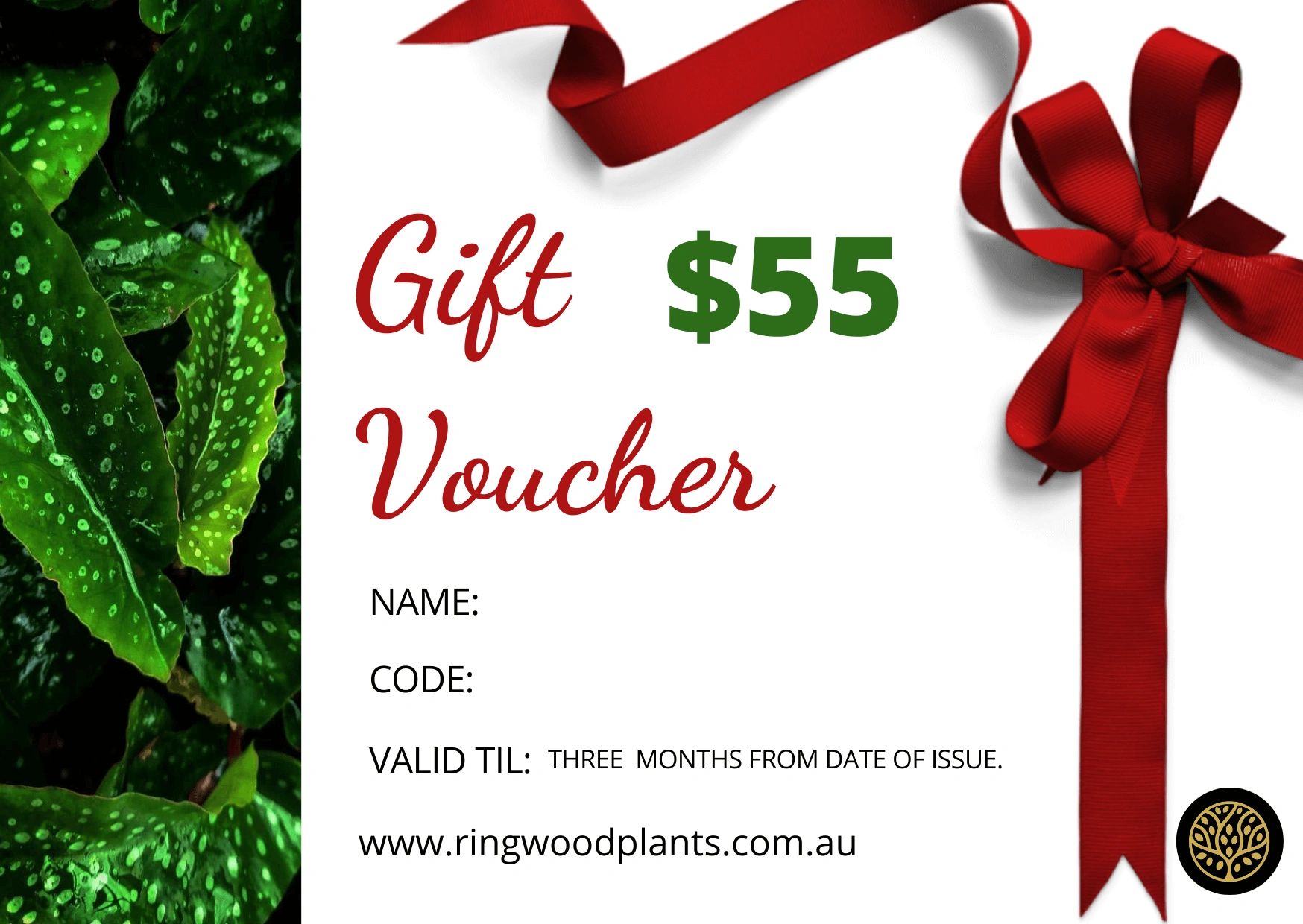 Terrarium Plants Gift Voucher Ringwoodplants
